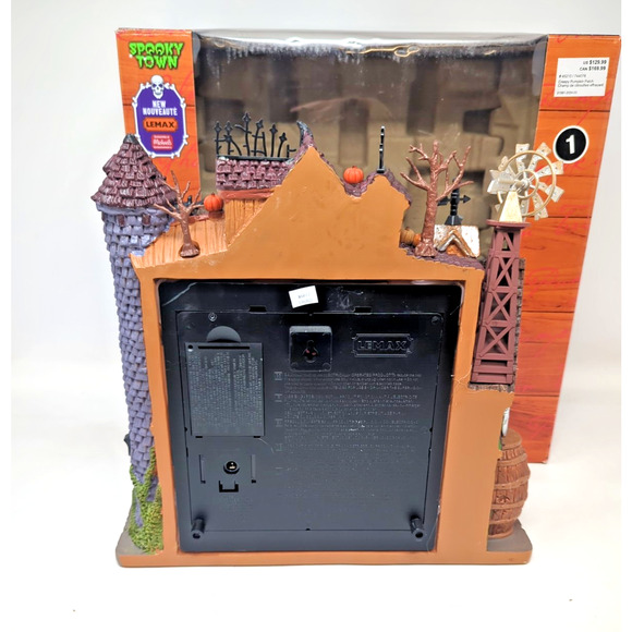 Lemax Spooky Town CREEPY PUMPKIN PATCH #45210 2024 Facade LED Lit * Fast ship - Picture 3 of 7